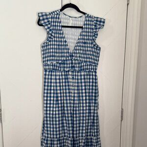 Anthropologie The Peregrine Midi Dress Size Small